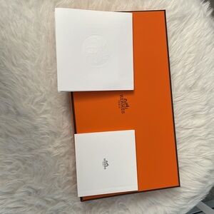Hermes gift box and booklet